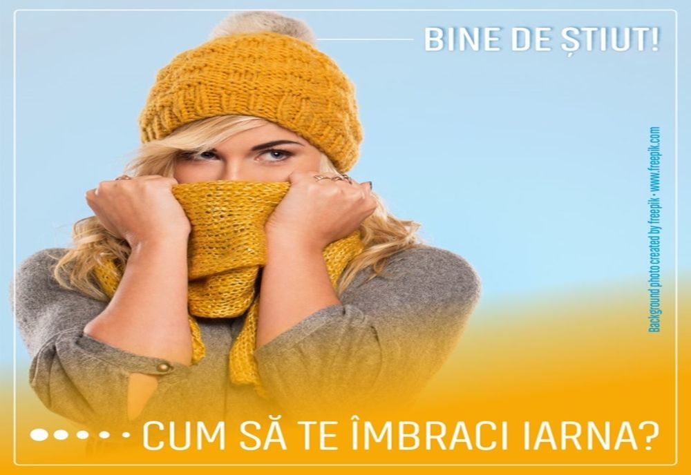 Cum să ne îmbrăcăm iarna - sfaturile Spitalului Județean de Urgență Sfântu Gheorghe pentru covăsneni