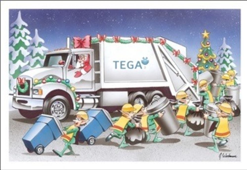 TEGA colectează AZI deșeurile, în avans pentru 1 ianuarie