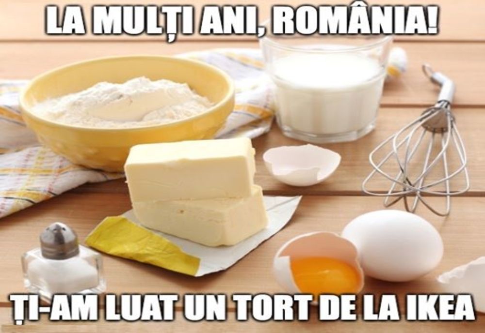 Glumă à la Ambasada Suediei: „La Mulți Ani, România! Ți-am luat un tort de la Ikea”