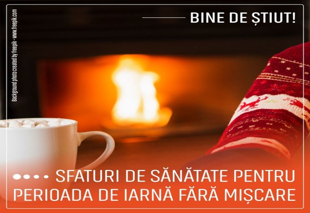 Cum ne menținem sănătoși (și) fără mișcare. Sfaturile Spitalului Județean de Urgență Sfântu Gheorghe