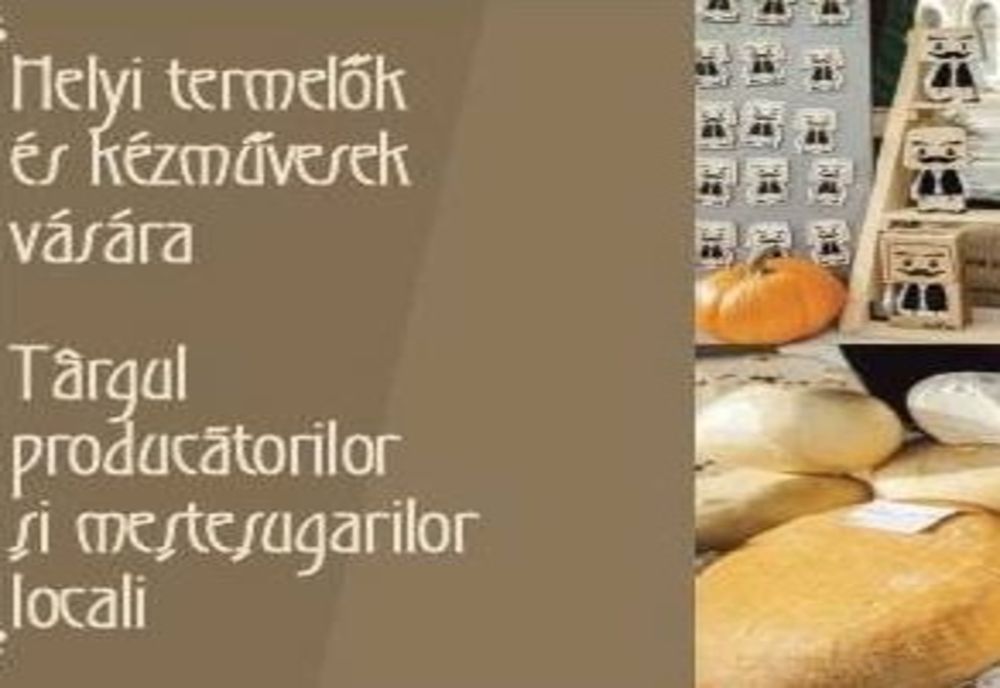 „Târgul producătorilor și meșteșugarilor locali”, în weekend, la Sfântu Gheorghe