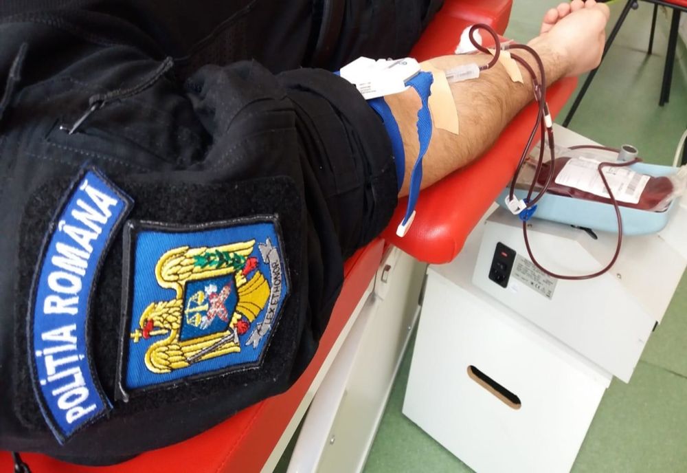Și „mascații” SAS Covasna donează sânge
