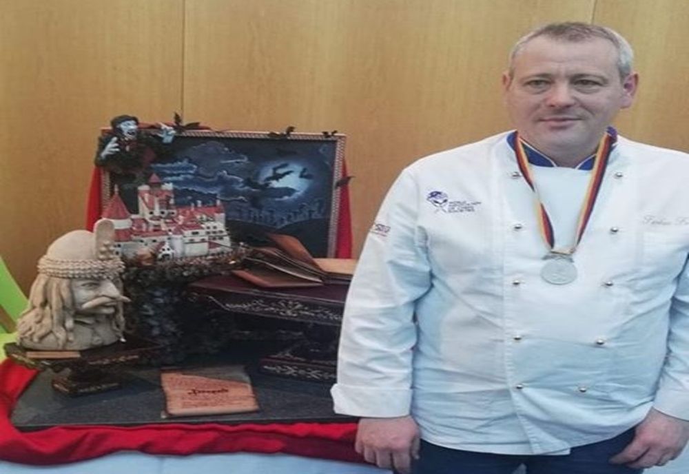 FOTO. Maestru cofetar din Sfântu Gheorghe, medaliat cu argint la „IKA - Culinary Olympics Stuttgart 2020”