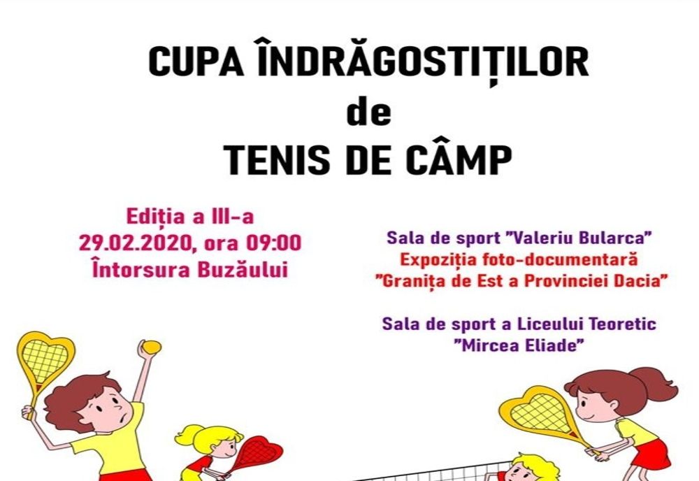 „Cupa Îndrăgostiților ... de tenis de câmp” - Ediția a III-a, la Sfântu Gheorghe