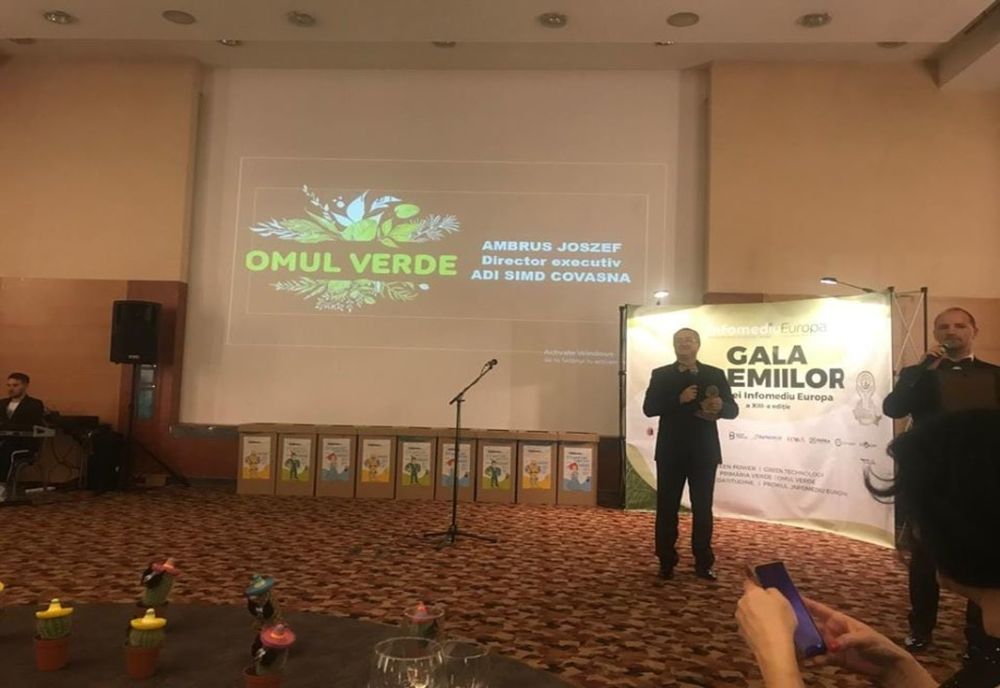 Ambrus József, desemnat „Omul Verde” al anului 2019