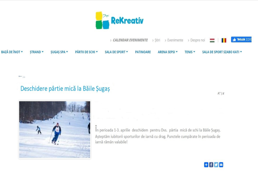 Angajații Sepsi ReKreativ și-au pierdut temporar locul de muncă, dar nu și umorul 