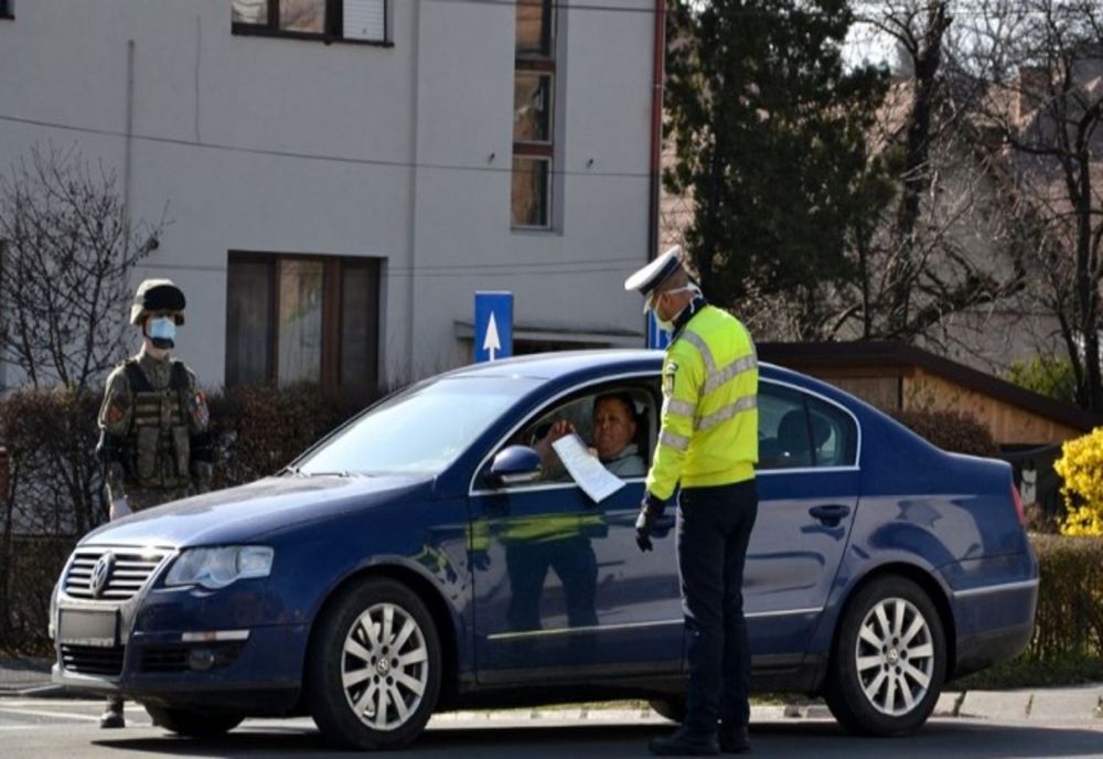 Amenzi de peste 203.000 lei pentru nerespectarea măsurii restricționării circulației