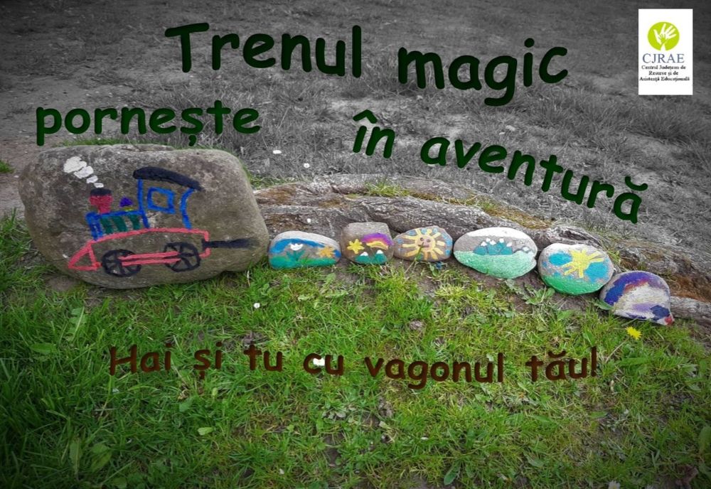 Trenulețul magic pornește în aventură - proiect educațional pentru preșcolari, inițiat de CJRAE Covasna