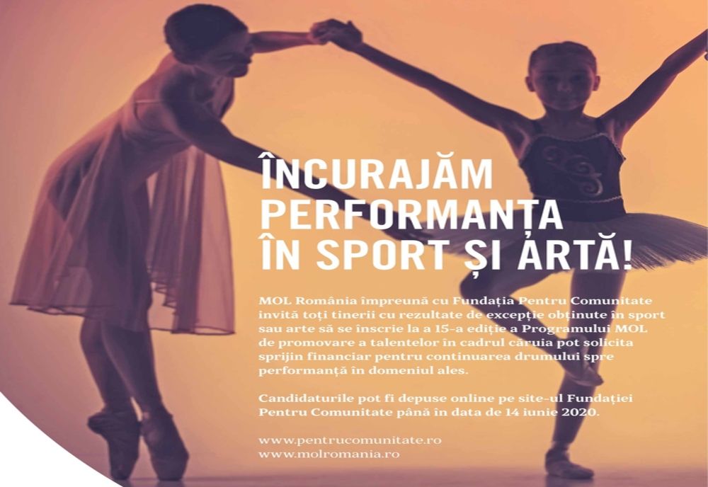 Au început înscrierile la Programul MOL de promovare a talentelor