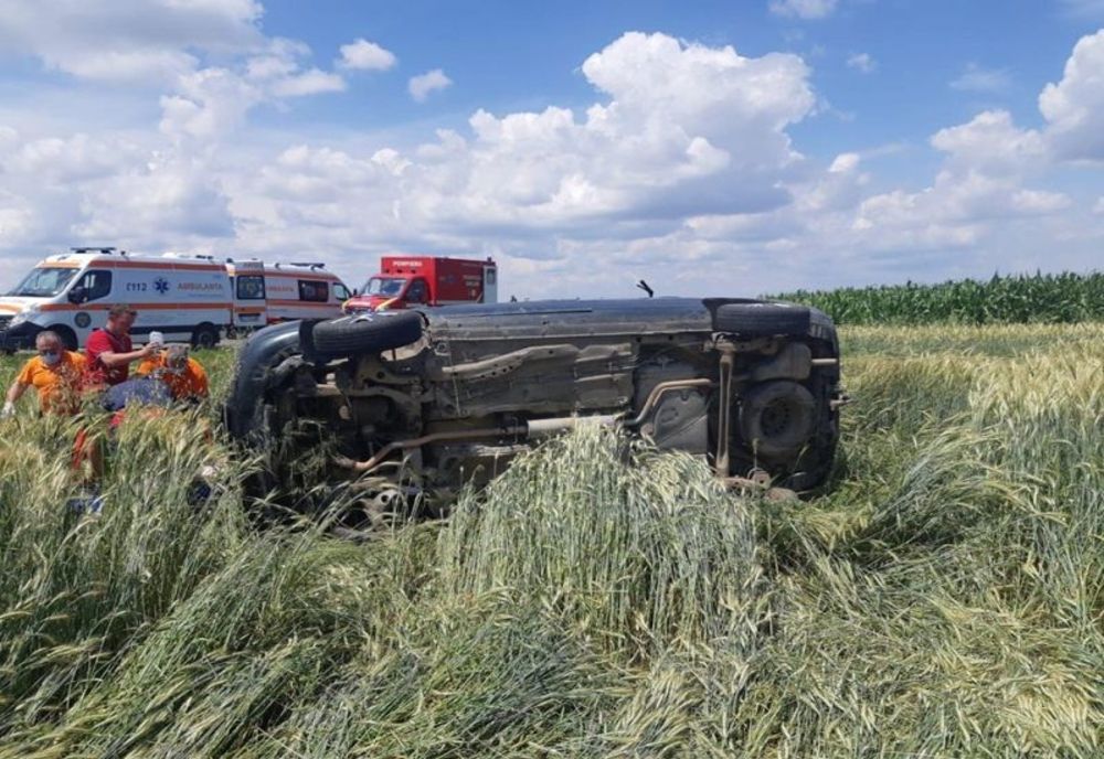 12 persoane implicate într-un accident rutier! A fost activat PLANUL ROȘU