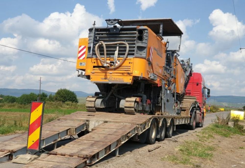 A început modernizarea drumului interjudețean Covasna - Brașov