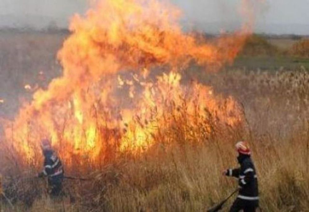 Recomandările pompierilor covăsneni pentru evitarea incendiilor de vegetație