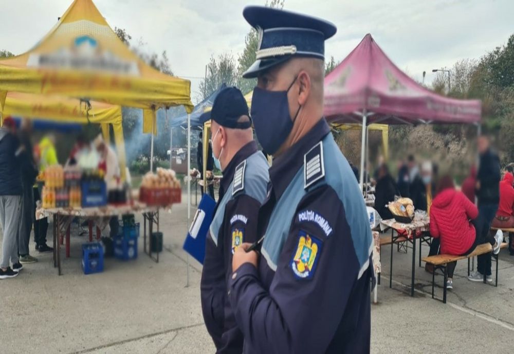 COVID-19. Polițiștii din Covasna au dat amenzi de 5.000 de lei, în 24 de ore
