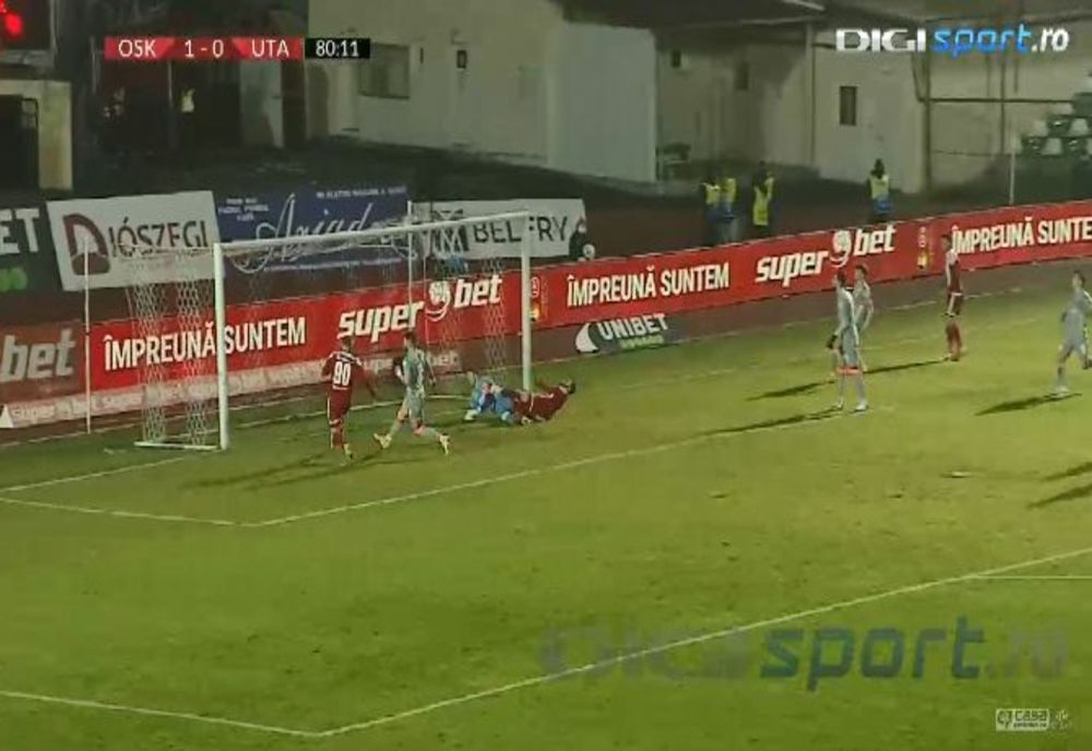 VIDEO Sepsi OSK, show cu UTA