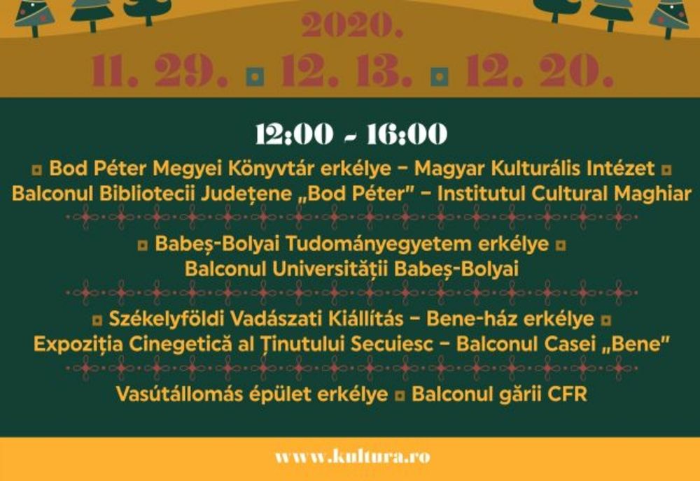 Muzică din balcon, la Sfântu Gheorghe