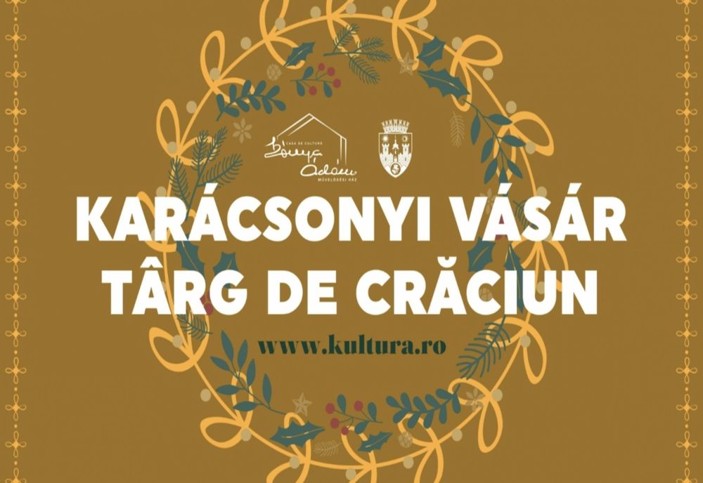 A început Târgul de Crăciun online, la Sfântu Gheorghe