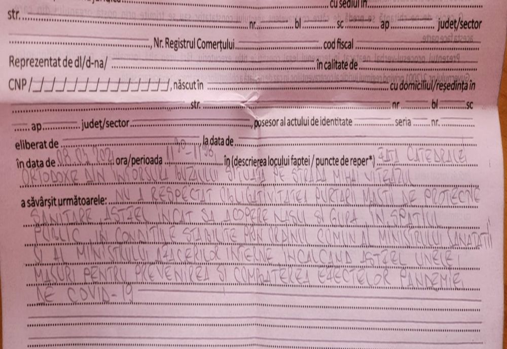 Primarul din Întorsura Buzăului, avertisment de la Poliție