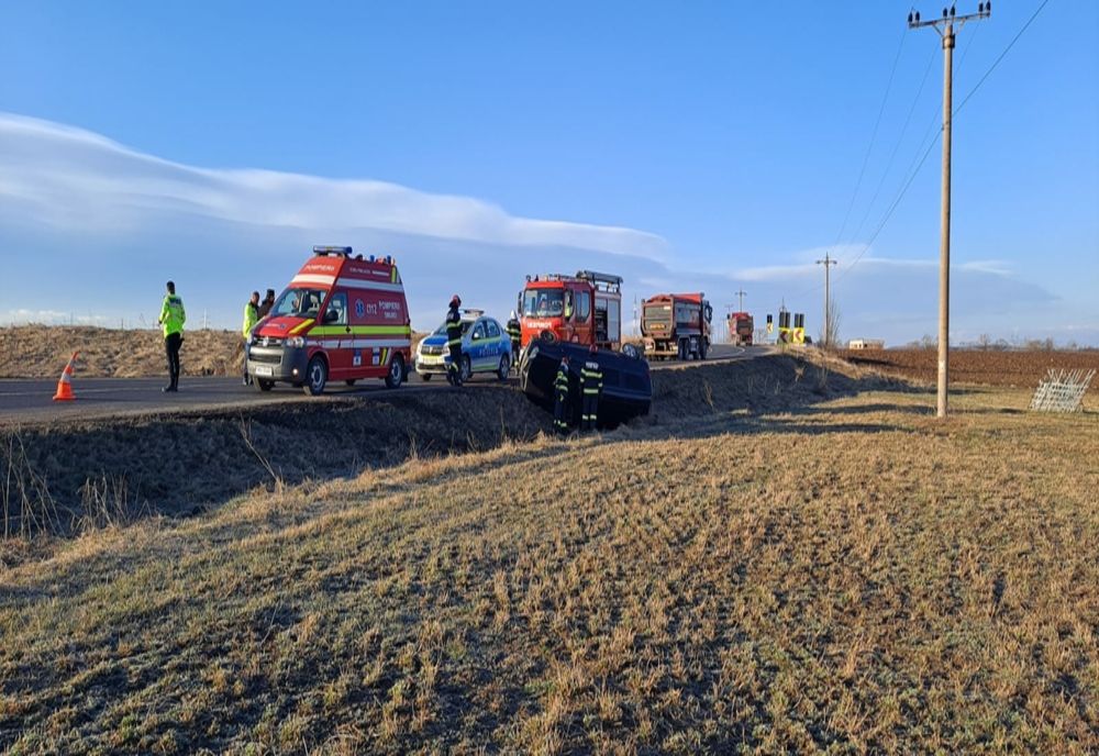 Accident între Sfântu Gheorghe şi Olteni