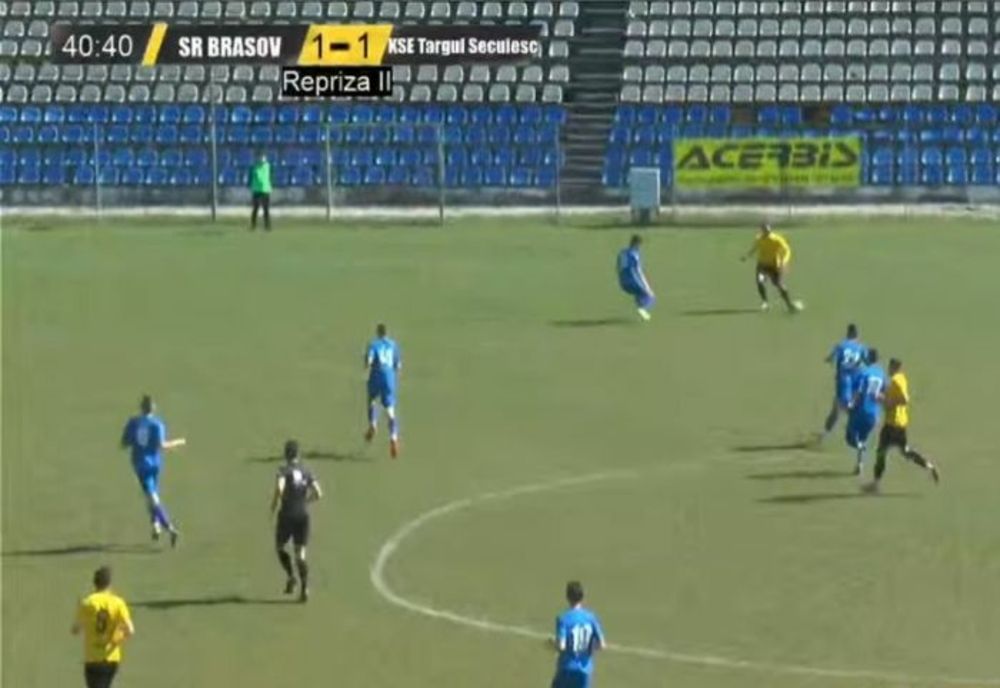 LIGA 3: SR Brașov - KSE Tg. Secuiesc 1-1