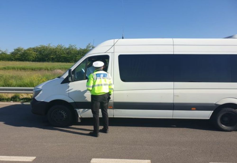 Polițiștii au verificat transportatorii din județ