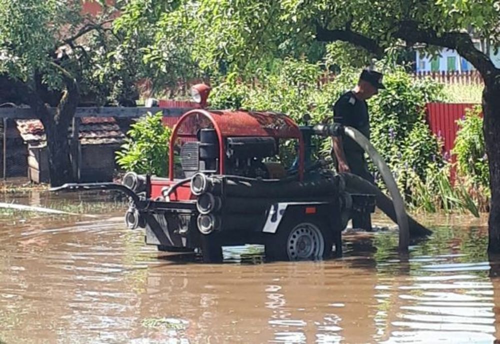 FOTO 10 localități din județul Covasna au fost afectate de inundații