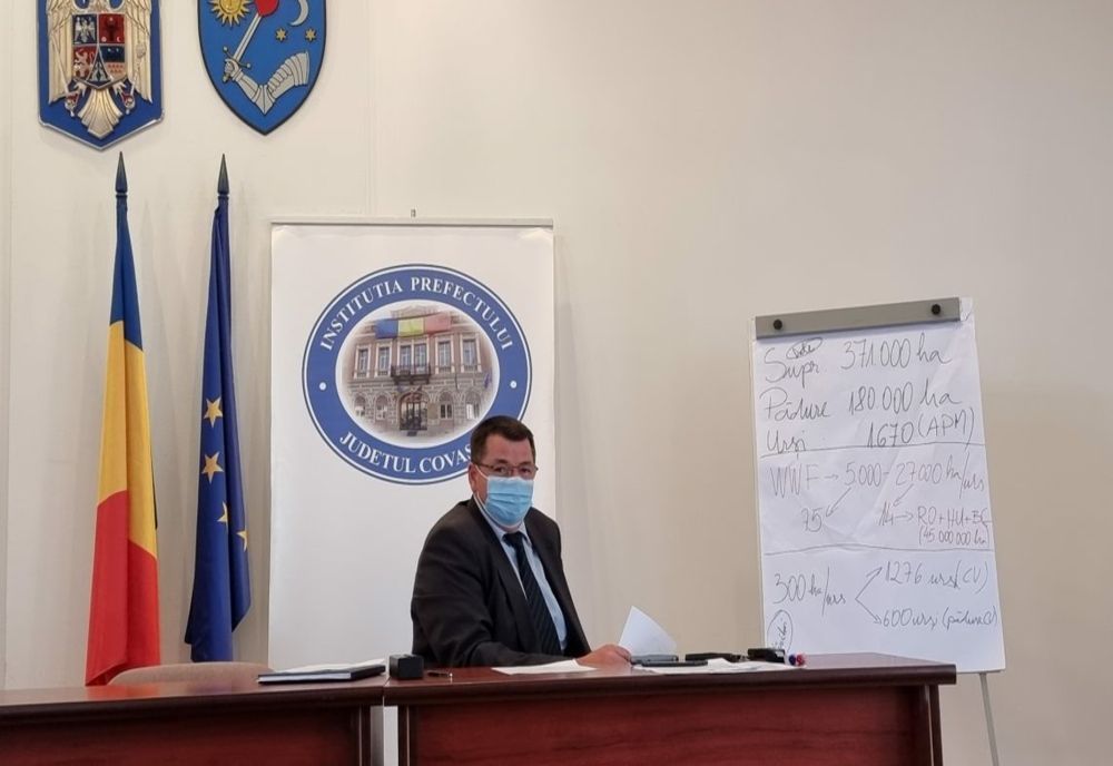 Prefectul de Covasna: „Avem cu aproape 1.000 de urşi mai mult decât permite suprafaţa judeţului”