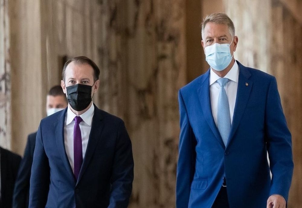 12:30 Florin Cîțu, chemat de Klaus Iohannis la Palatul Cotroceni