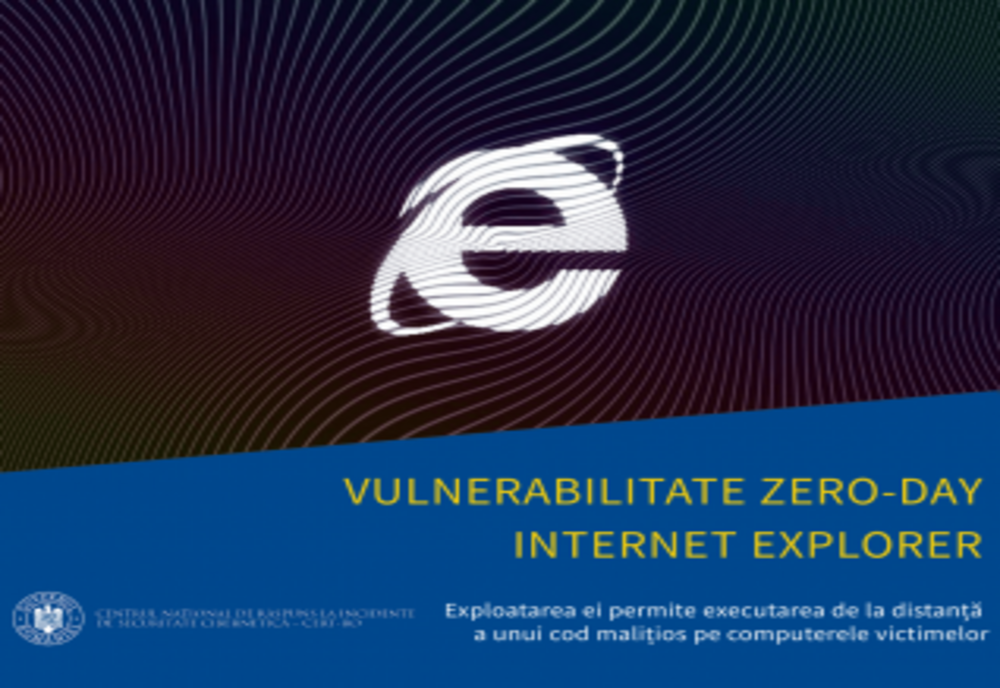 O vulnerabilitate de tip zero-day a Internet Explorer pune în pericol utilizatorii de Microsoft Office