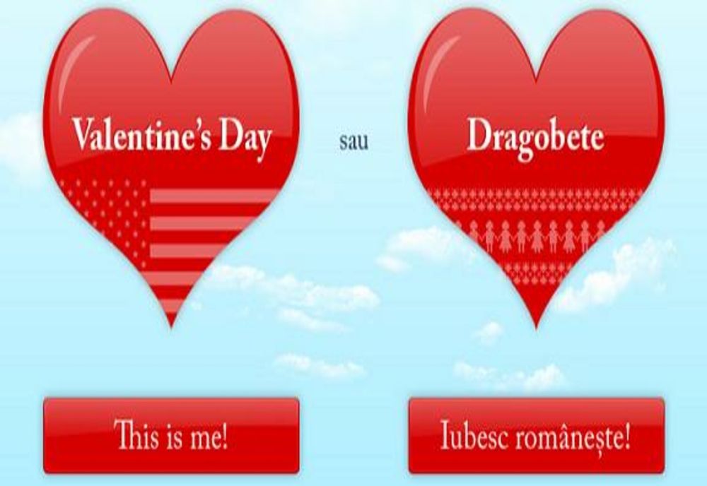 ZIUA ÎNDRĂGOSTIŢILOR : Dragobete vs. Valentine's Day