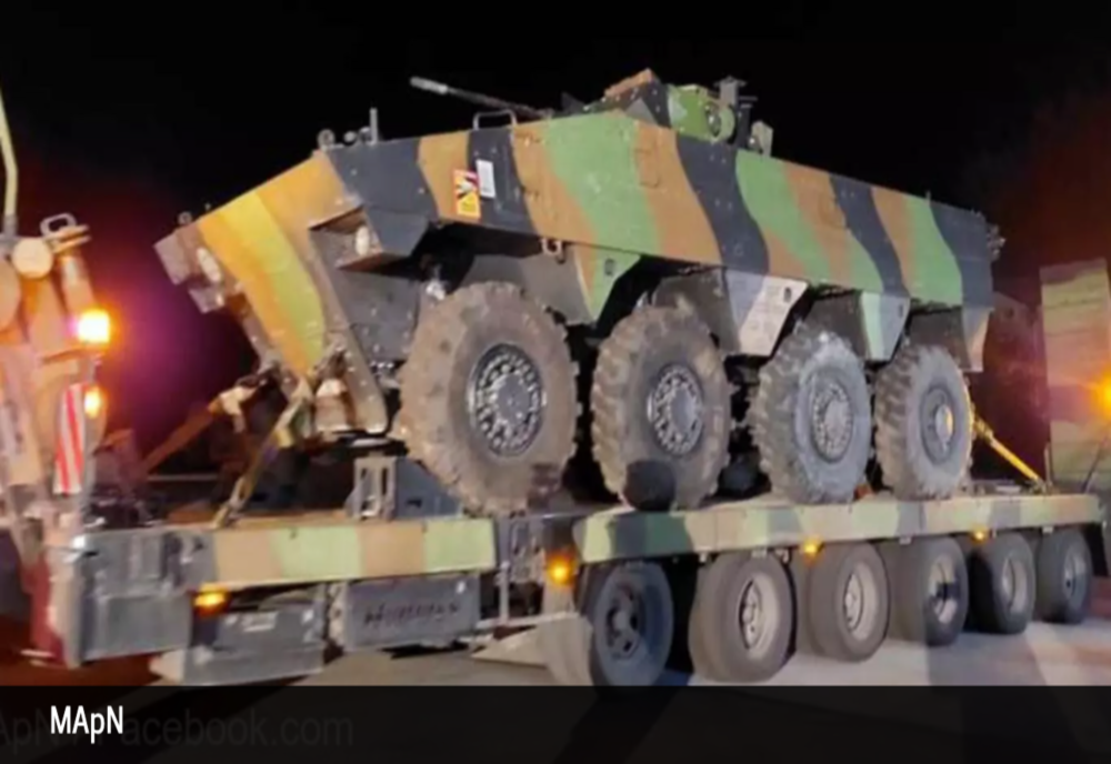 MApN anunță că două convoaie cu tehnică militară franceză au intrat în România