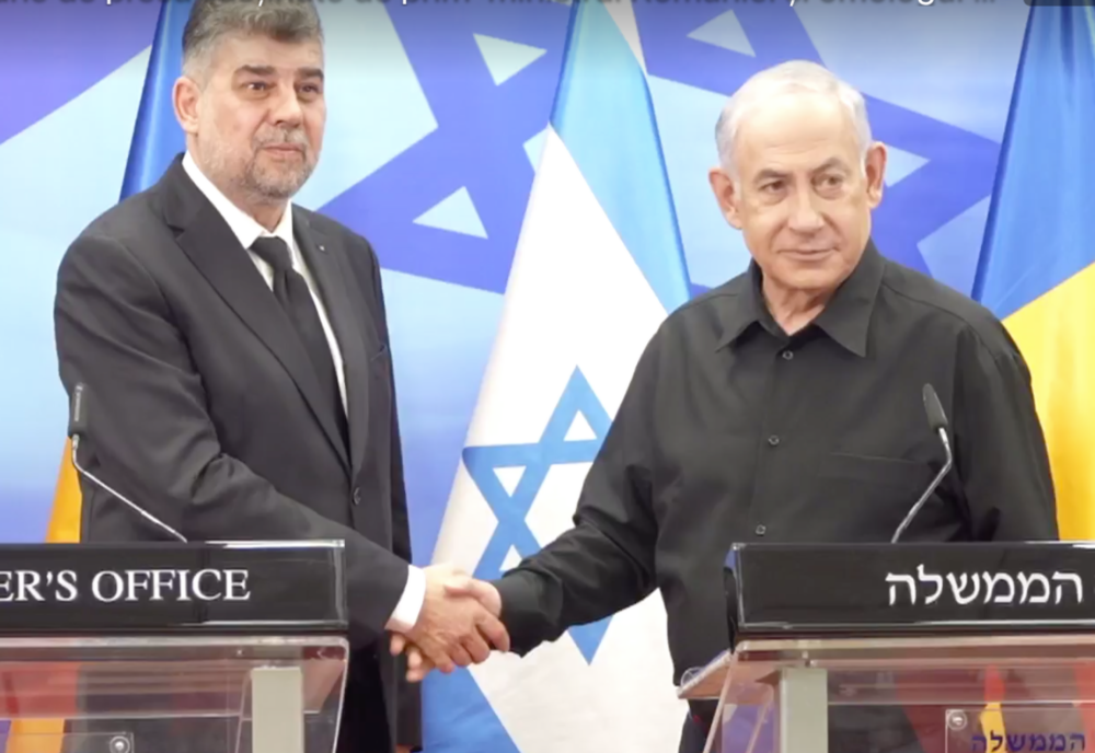 Marcel Ciolacu, mesaj de la Tel Aviv: ”În fața acestor atacuri, Israel are tot dreptul să se apere”