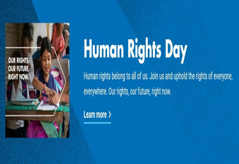 10 DECEMBRIE - ZIUA INTERNAŢIONALĂ A DREPTURILOR OMULUI