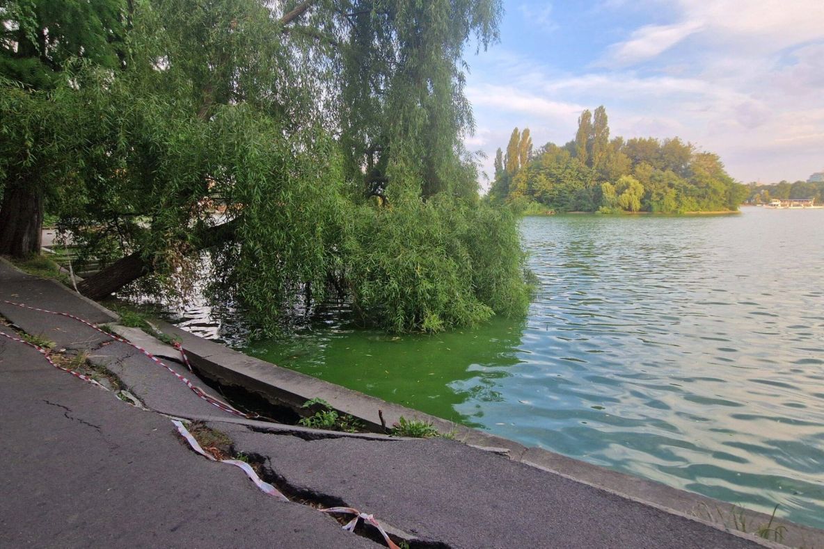 Se golește Lacul Herăstrău. Ce urmează să se întâmple în următoarele zile