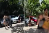 Scene șocante pe o stradă din Constanța! O mamă, filmată în timp ce își lovea copilul. Ce le-a spus martorilor