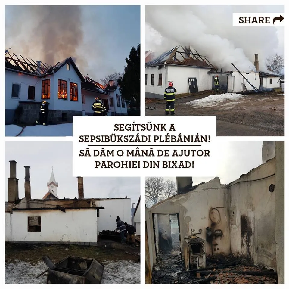 casa parohială Bixad