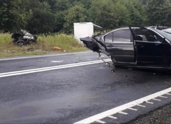 Accident masina rupta