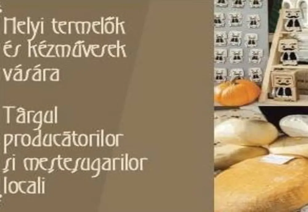 „Târgul producătorilor și meșteșugarilor locali”, în weekend, la Sfântu Gheorghe