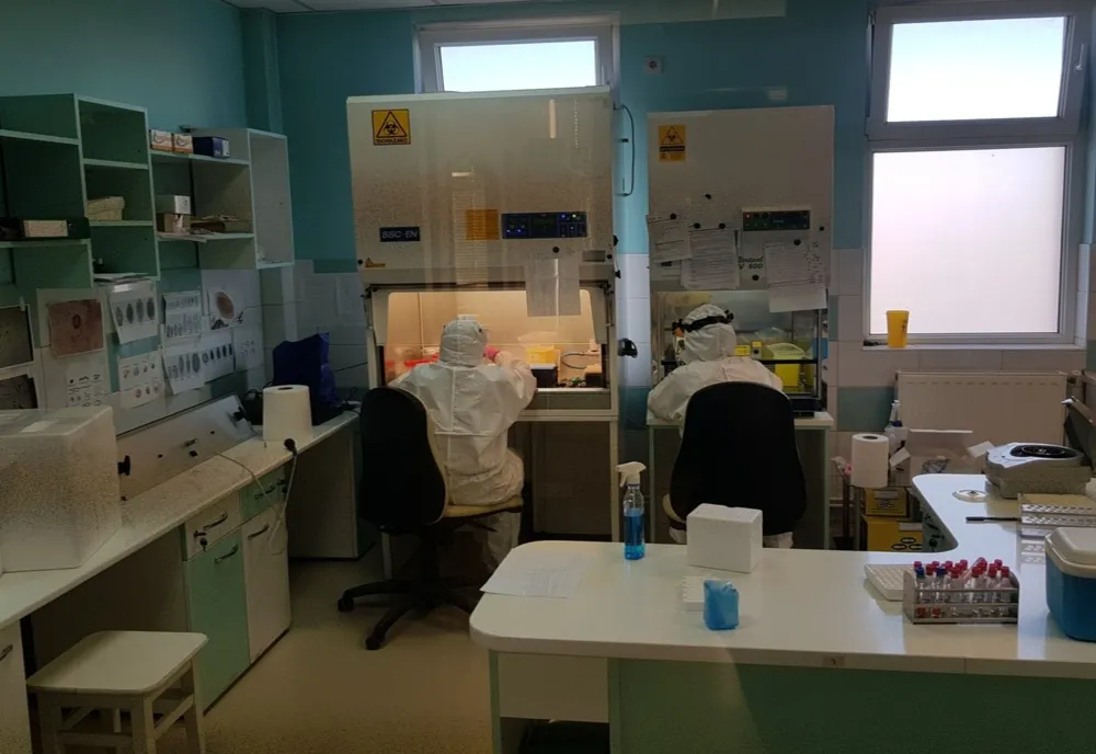 Peste 650 de teste COVID-19 în ultimele zile, la clinica privată din Sfântu Gheorghe