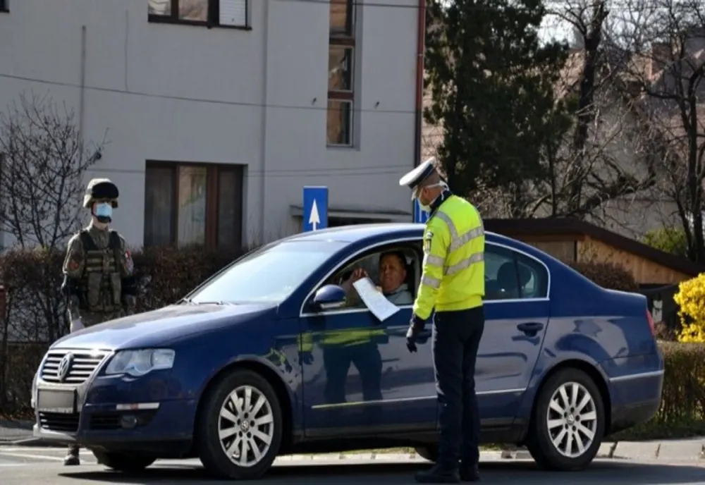 Amenzi de peste 203.000 lei pentru nerespectarea măsurii restricționării circulației