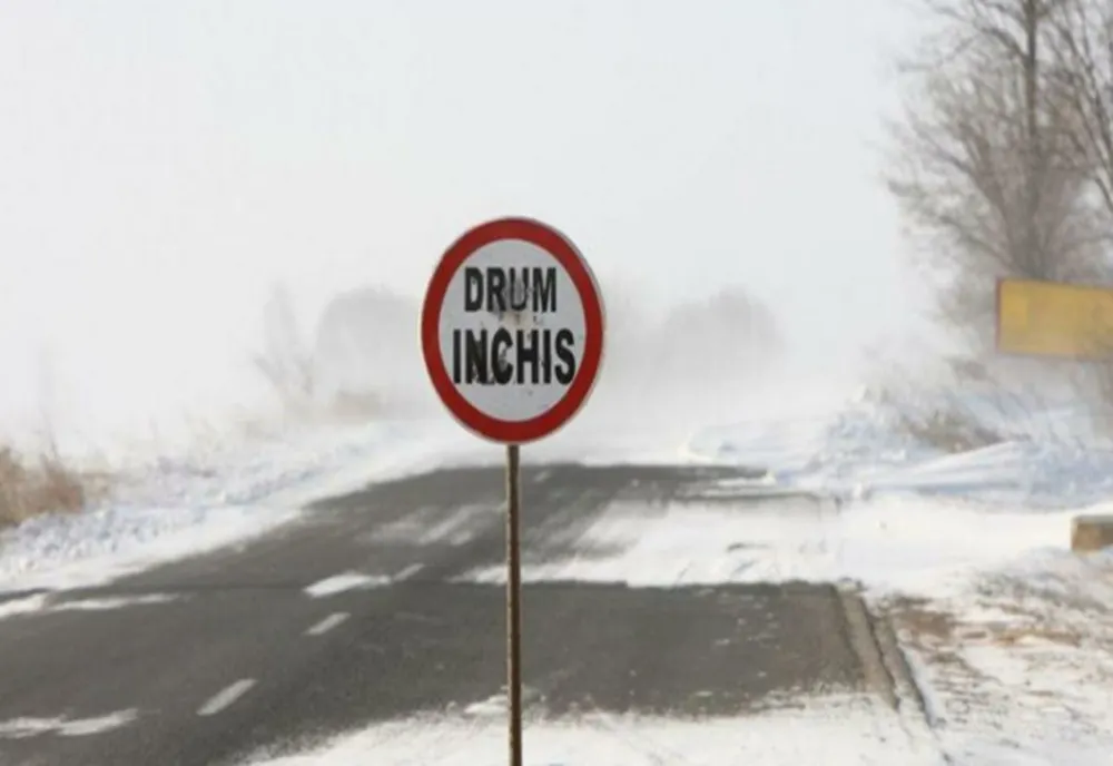 Drum blocat în județul Covasna