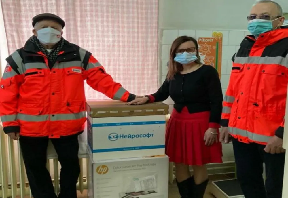 Aparat medical performant donat către Spitalul Judeţean „Dr. Fogolyán Kristóf”