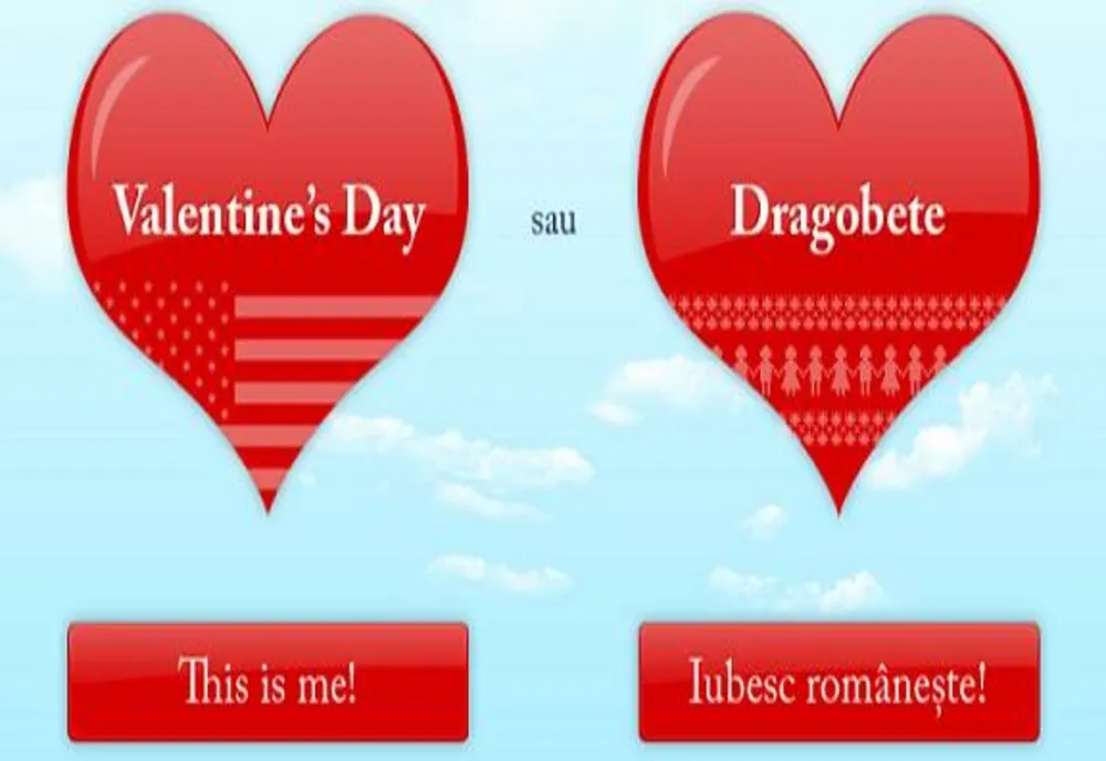 ZIUA ÎNDRĂGOSTIŢILOR : Dragobete vs. Valentine's Day