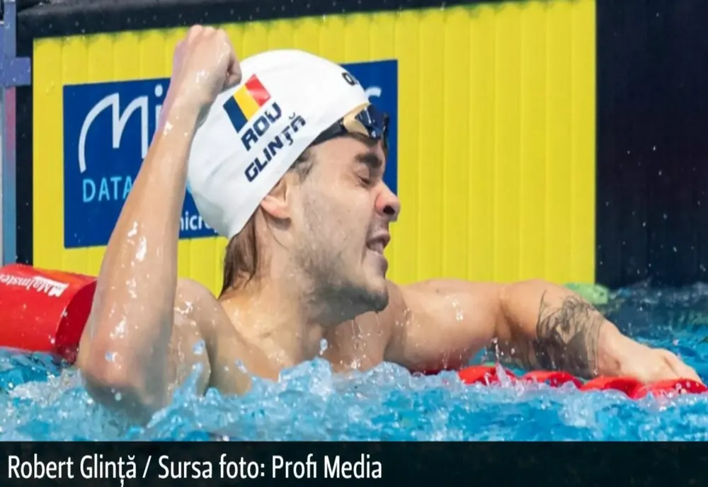 Robert Glință, calificat în finală la 50 m spate cu al șaselea timp
