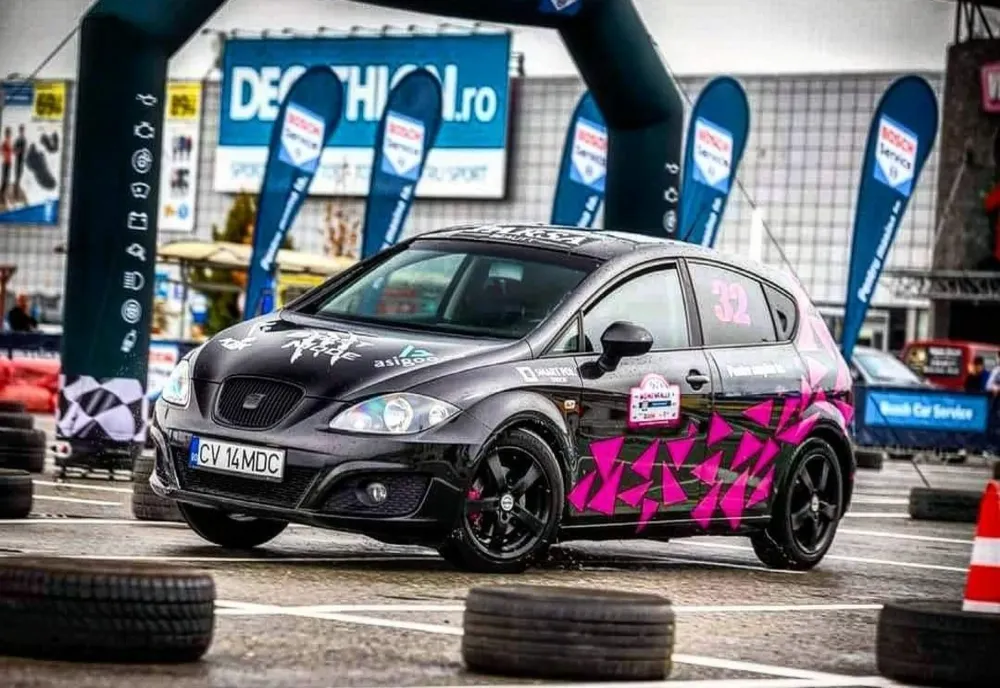 Polițista Cristiana Danci din Sfântu Gheorghe vrea să câştige „Women Rally – Bosch Car Service”