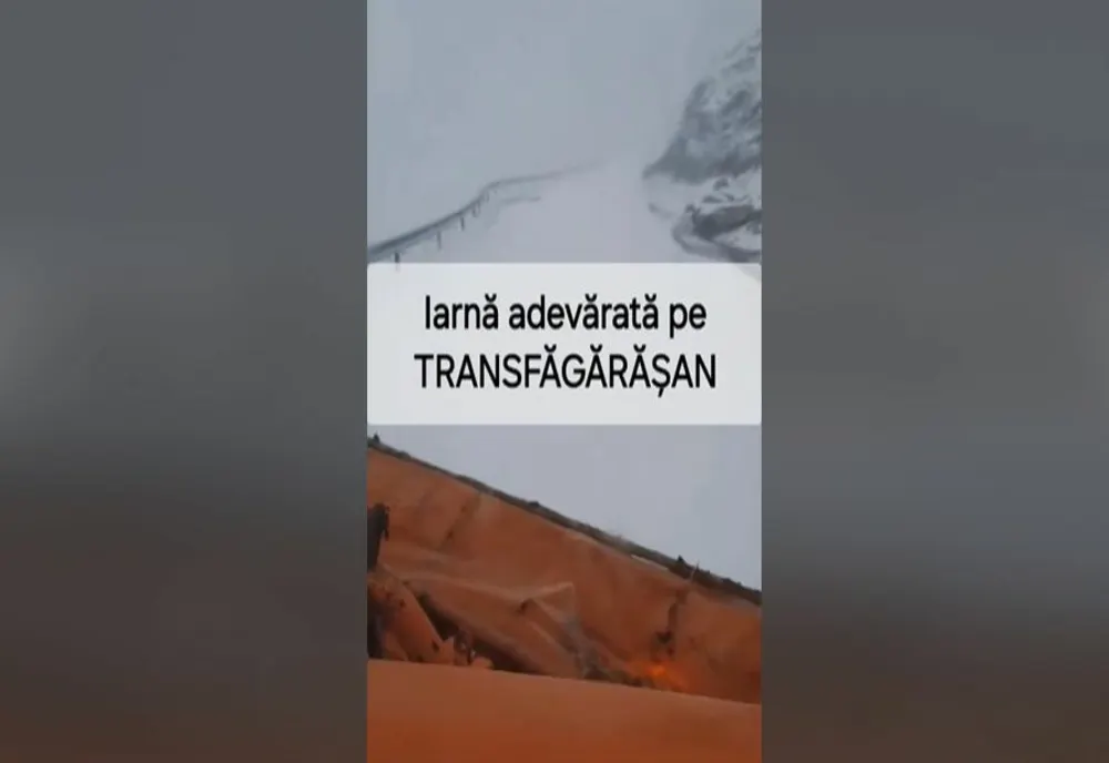 IARNĂ ADEVĂRATĂ PE TRANSFĂGĂRĂȘAN