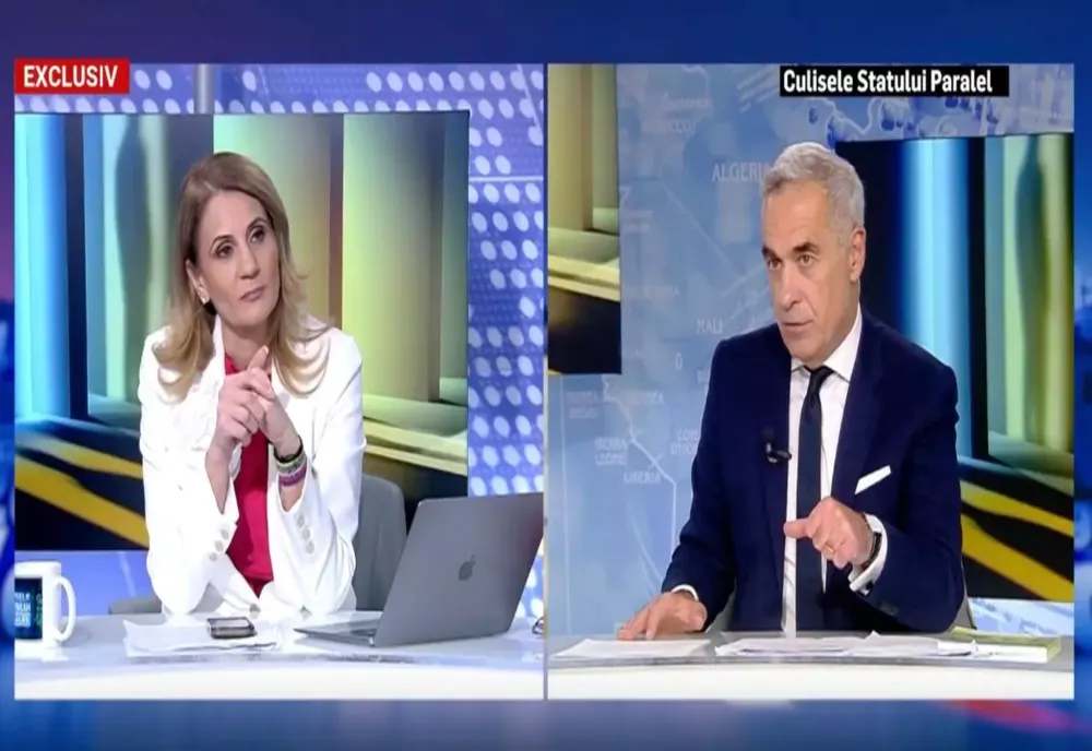 AUDIENȚĂ RECORD LA REALITATEA PLUS, ÎN TIMPUL INTERVIULUI CU CĂLIN GEORGESCU, ÎN EMISIUNEA CULISELE STATULUI PARALEL