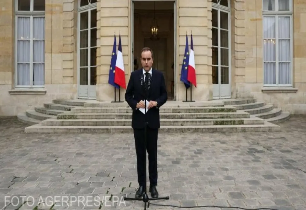 ÎN FRANȚA, PEMIERUL DEMISIONAR SÉBASTIEN LECORNU ARE ULTIMELE CONSULTĂRI CU PARTIDELE