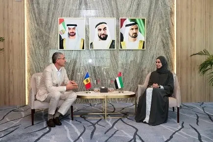 Vizita lui Renato Usatîi la Dubai / Sursa foto Rizea TV