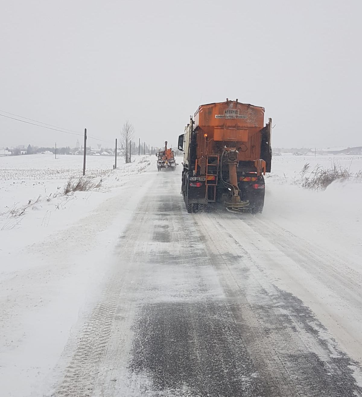 DN11 iarna zapada deszapezire decembrie 2018 - 3