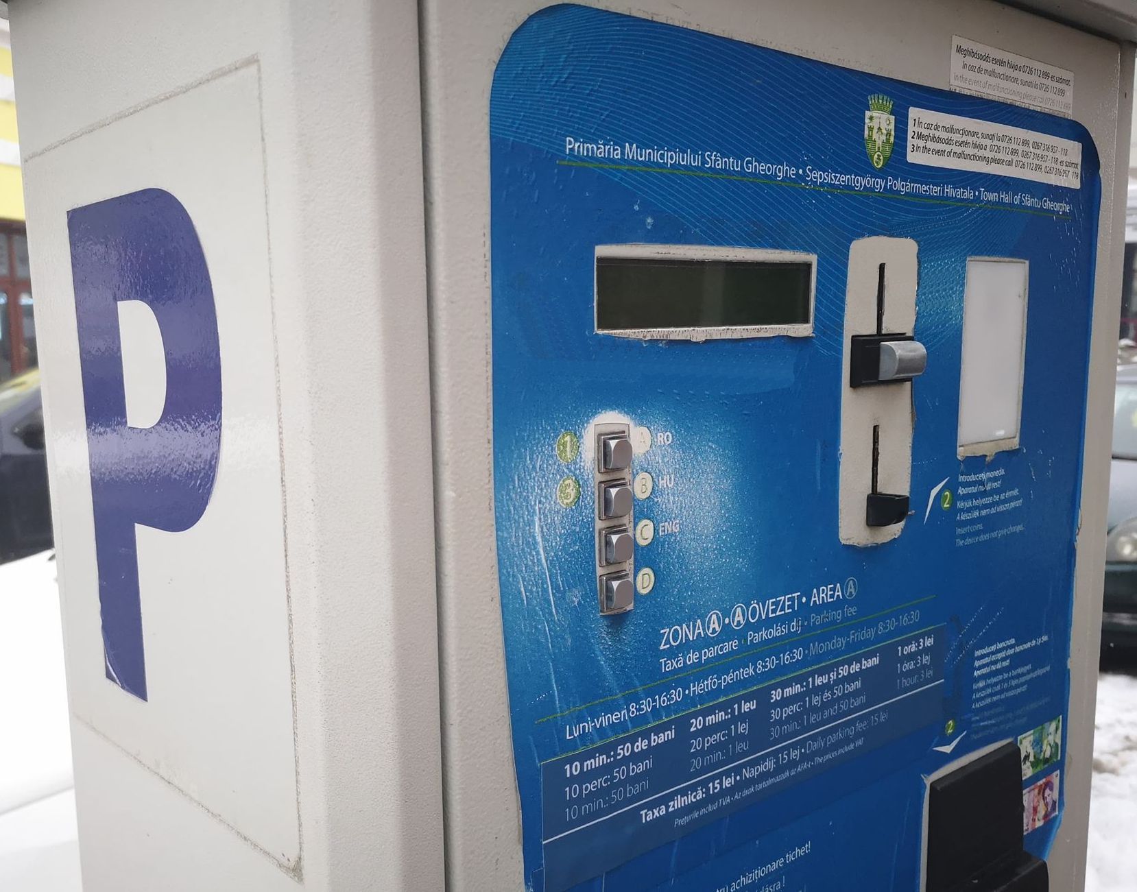 Automat parcare 2019